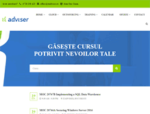 Tablet Screenshot of itadviser.ro